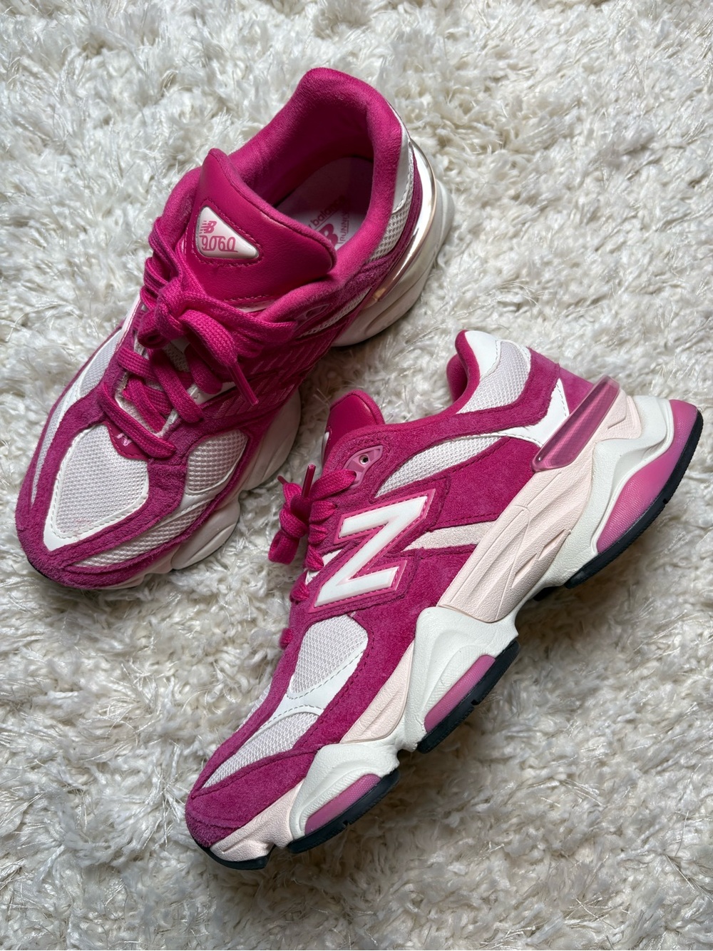 New Balance Women's Pink & White Athletic Sneakers